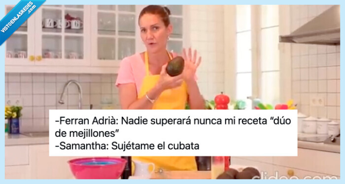1279873 - Samantha Vallejo, esa señora que va de experta en MasterChef y tiene los ovarios de presentar este plato