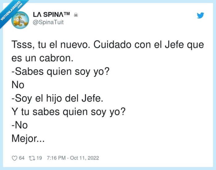 hijo,jefe,saber,conocer