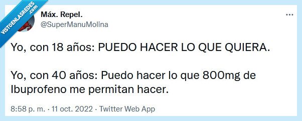 ibuprofeno,edad,hacer