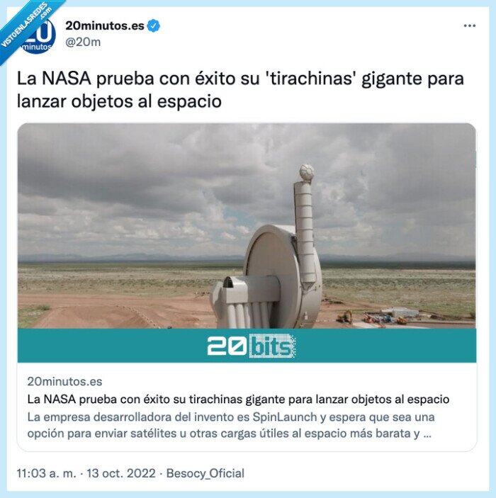 tirachinas,gigante,objetos,espacio,nasa