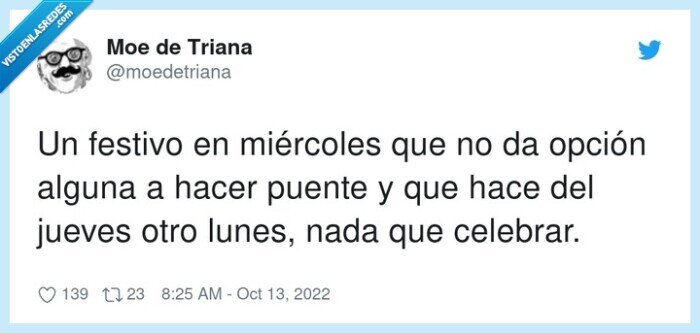 miércoles,celebrar,festivo,opción,puente,12octubre