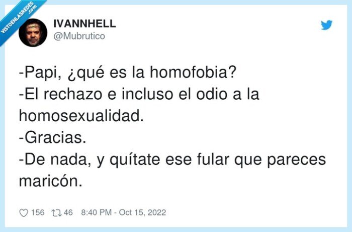 homosexualidad,homofobia,rechazo,fular