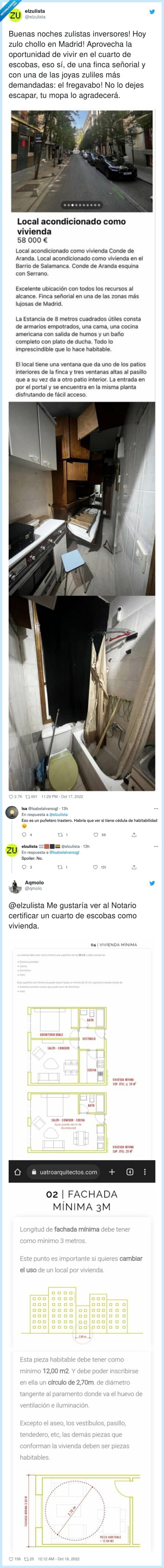 zulo,venta,8 metros,madrid,verguenza,precio