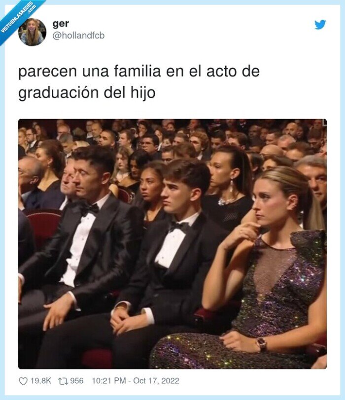 graduación,barcelona,familia,acto,balon de oro,alexia putellas,lewandowski,gavi