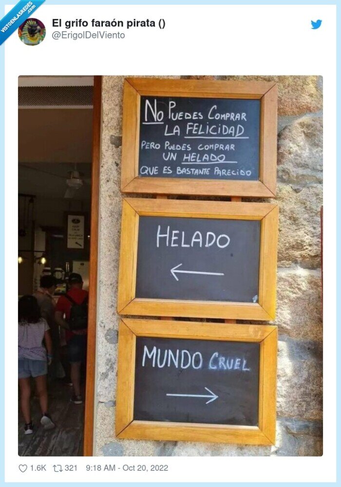 helado,felicidad,comprar,aviso,cartel