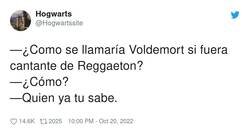 Enlace a Voldemort feat BZRP, por @Hogwartssite