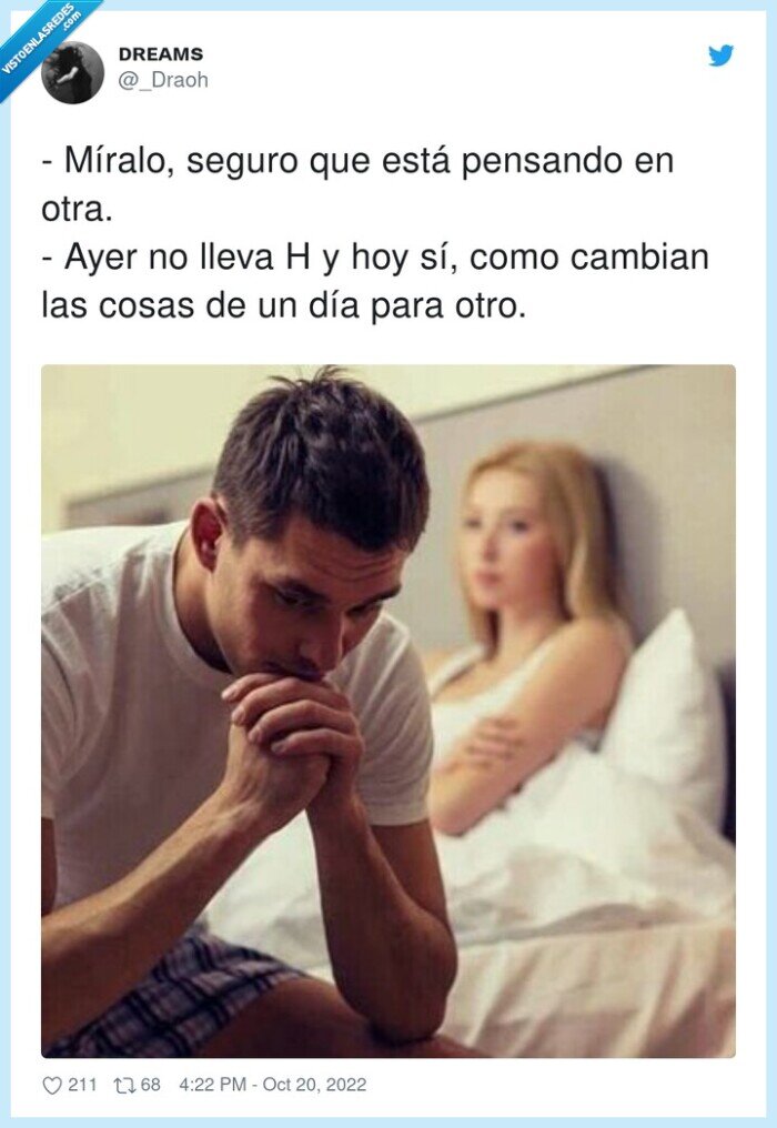 pensar,amante,marido,cama,ayer,hoy,hache