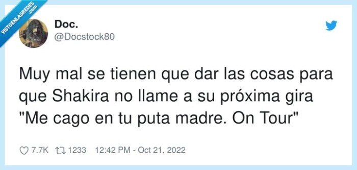 próxima,shakira,gira,a saco,despechada