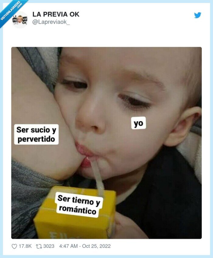 teta,tetrabrik,niño,sucio,tierno