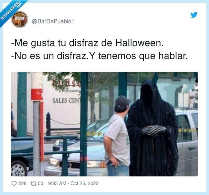 halloween,disfraz,hablar,muerte,miedo