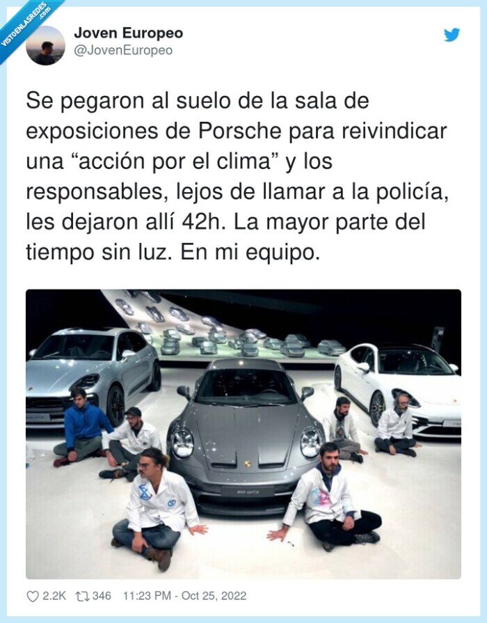 responsables,exposiciones,reivindicar,porsche,pegados,activistas