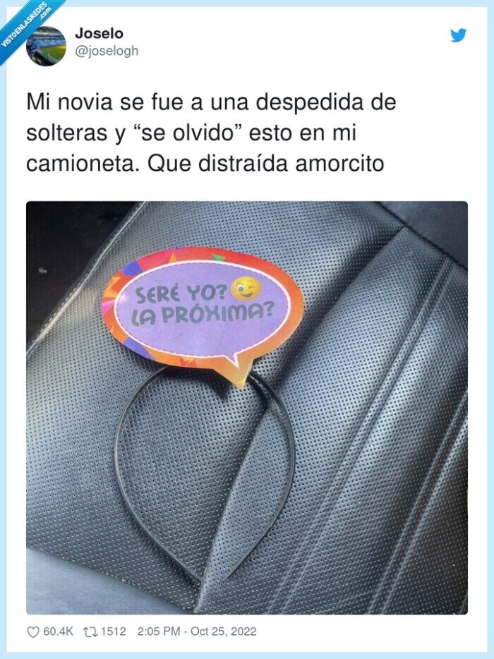 distraída,olvido,despedida,camioneta,solteras,novia,ups,cuernos