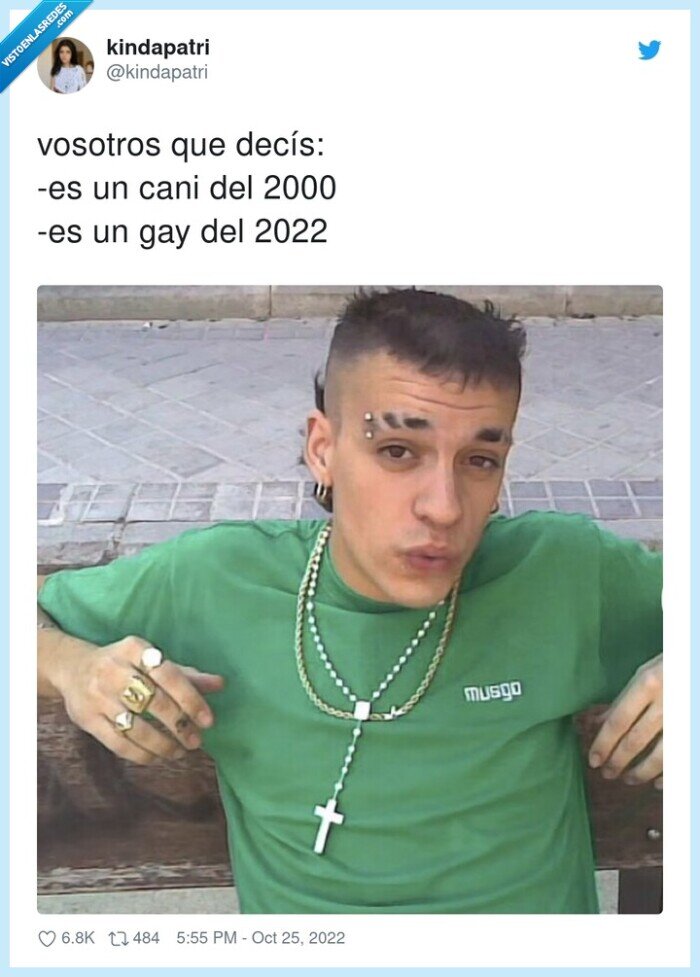 vosotros,gays,cani,2000,2022,look