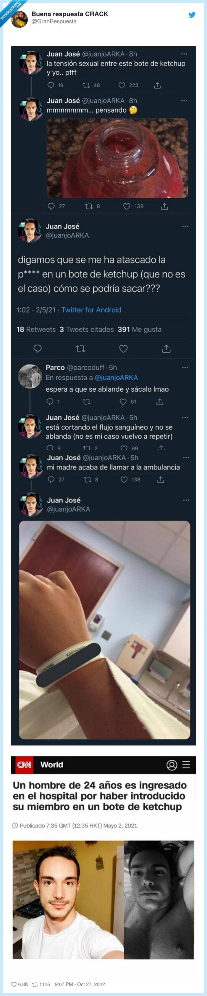 ketchup,chaval,dolor,sacarla