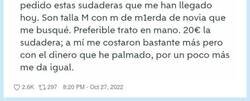 Enlace a  Despechado pone a la venta sudaderas para parejas en Wallapop, la descripción no tiene pérdida jajajajajaja, por @Wikiwallapop