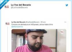 Enlace a Pone que habla chino con la dentadura, no que sepa leerlo. No me jodas, por @LaVozdelBecario