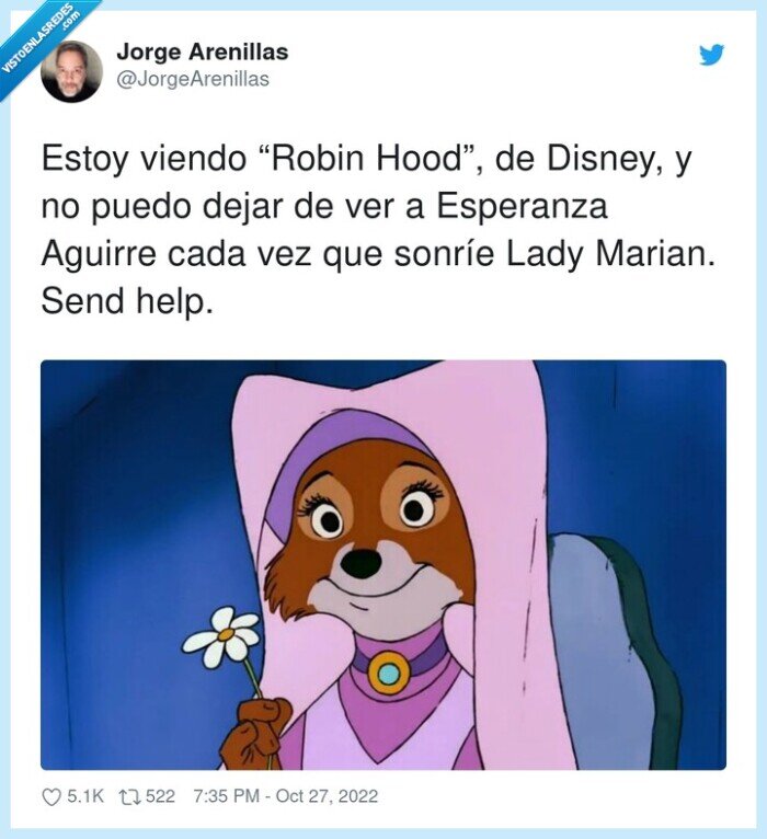 aguirre esperanza,robin hood,disney