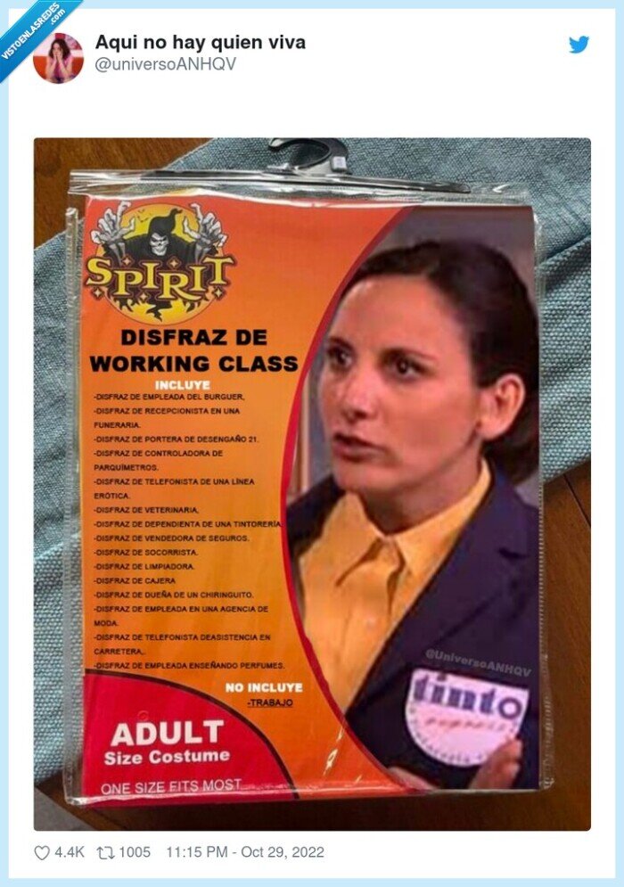 disfraz,halloween,working class