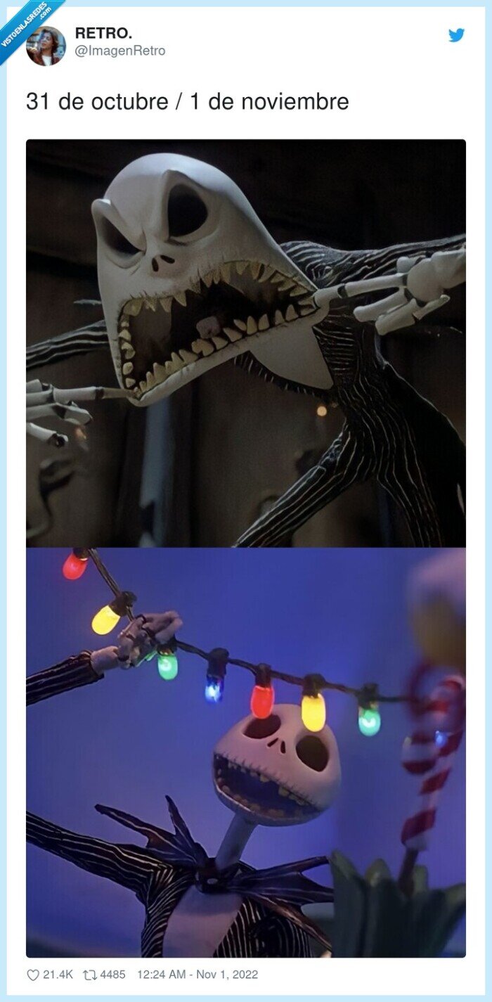 noviembre,octubre,cambio,luces,navidad,halloween