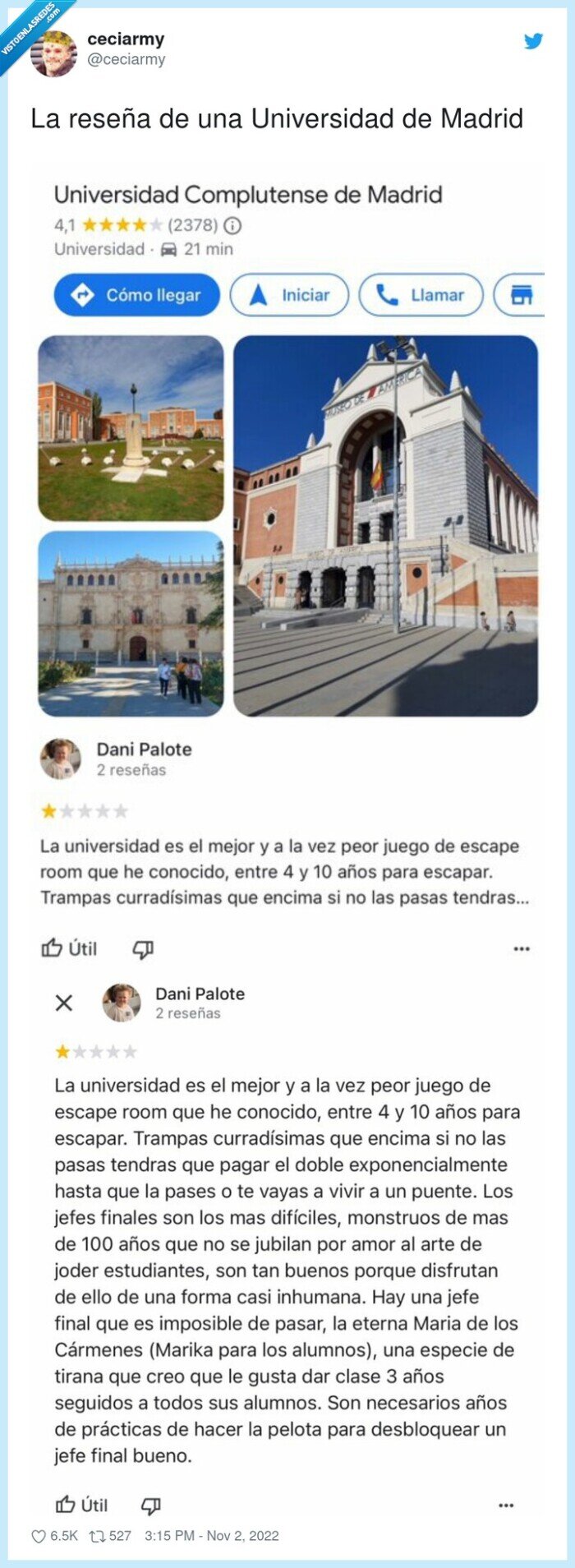 universidad,reseña,madrid