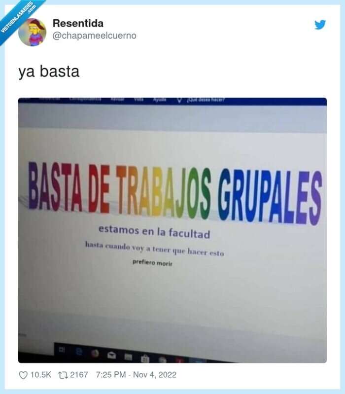 trabajos grupales,facultad