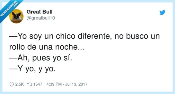 diferente,chico,busco,rollo,noche