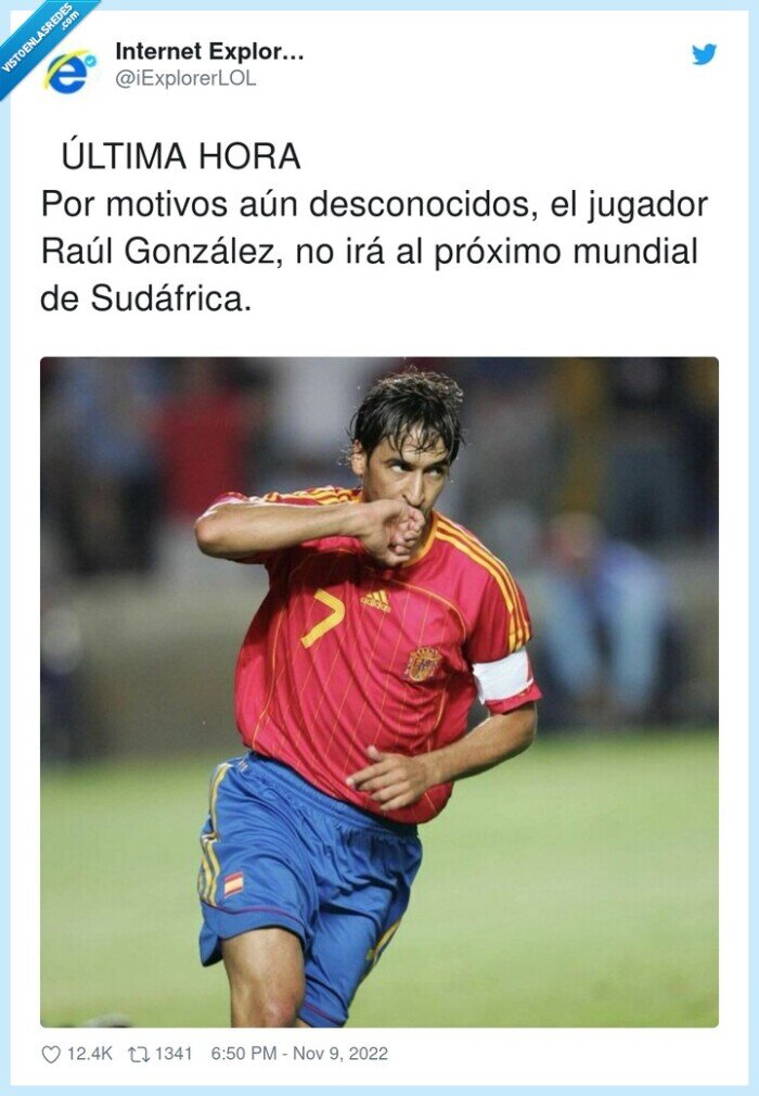 desconocidos,raul gonzález,sudáfrica,mundial