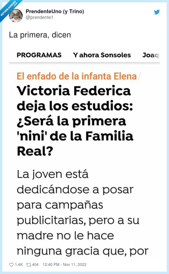 nini,victoria federica,estudios,familia real