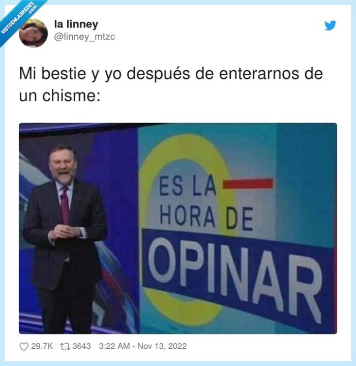 enterarnos,amigos,bestie,chisme,opinar