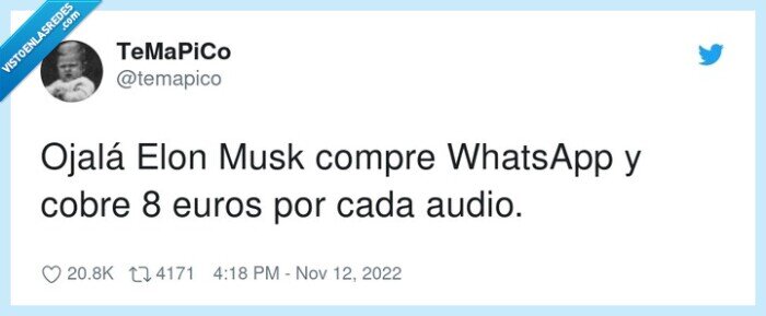 whatsapp,ojalá,comprar,elon musk,euros,audio