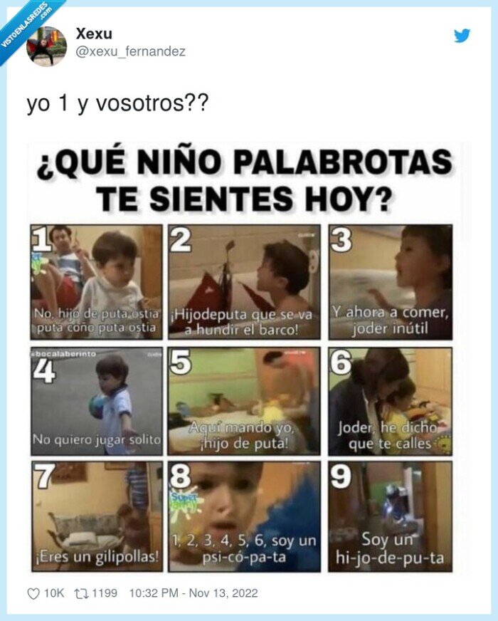 insultos,ni&ntilde;o