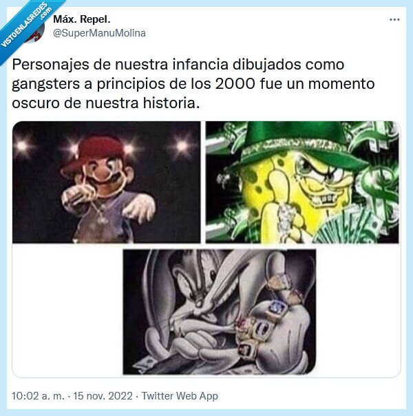 infancia,gangstters,2000,dibujos