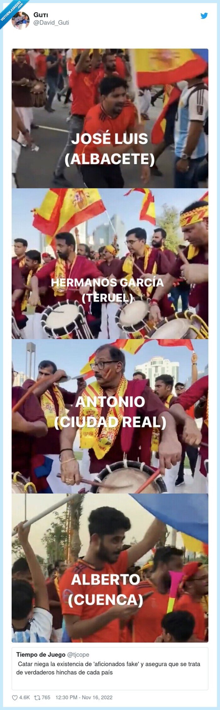 qatar,aficionados,fans,países