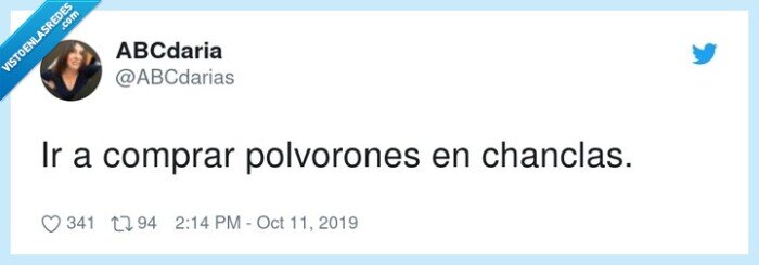 polvorones,chanclas,comprar