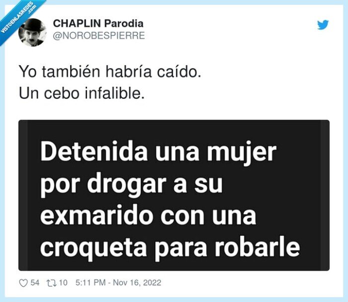 infalible,también,habría,caído,croqueta,exmarido,drogar