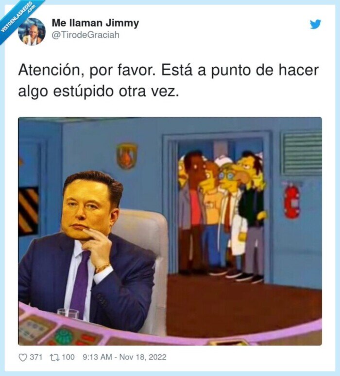 elon musk,twitter,atención,estúpido,a punto