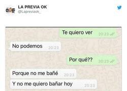 Enlace a Hasta el próximo domingo no vuelve a tocar ducha, por @Lapreviaok_