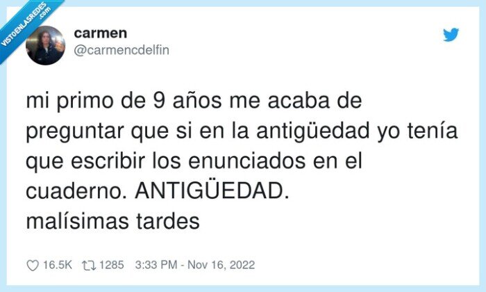antigüedad,enunciados,malísimas,preguntar,escribir,cuaderno