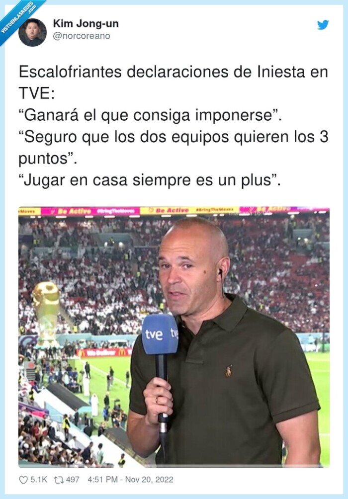 escalofriantes,declaraciones,imponerse,iniesta