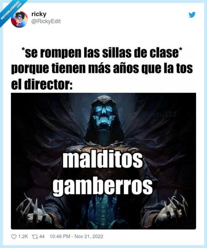 sillas,profesor,clase,gamberros