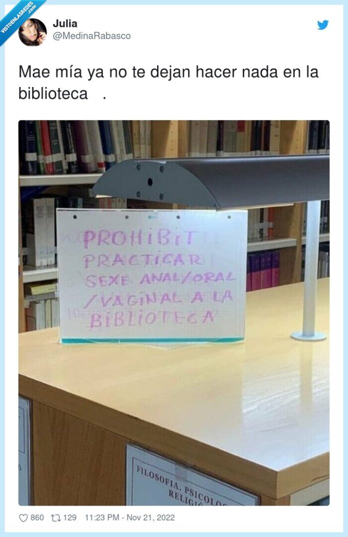 biblioteca,dejar,cosas,nada