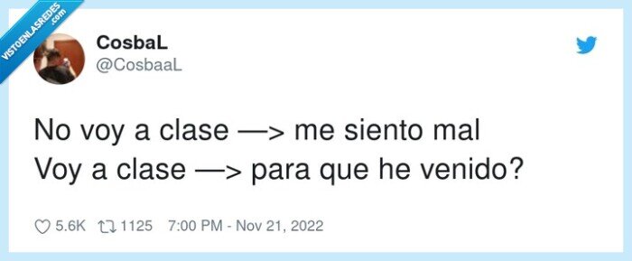 ir,sentir,clase,para que