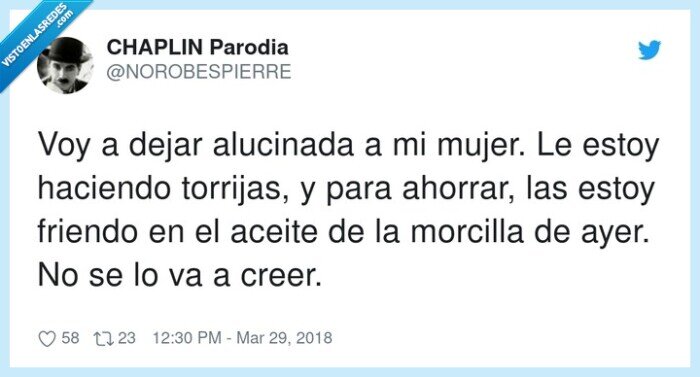 torrijas,alucinada,haciendo,ahorrar,morcilla,friendo