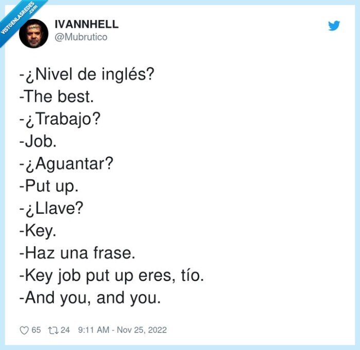 aguantar,trabajo,inglés,nivel