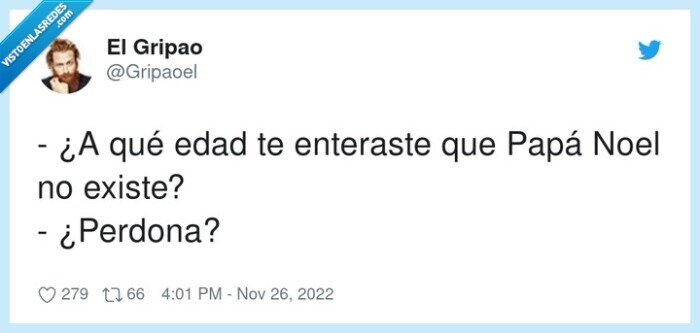 enterarse,existir,papá noel