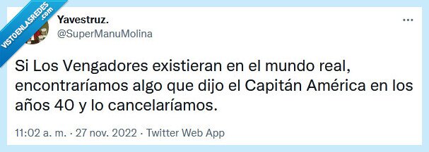 capitán américa,vengadores,cancelar