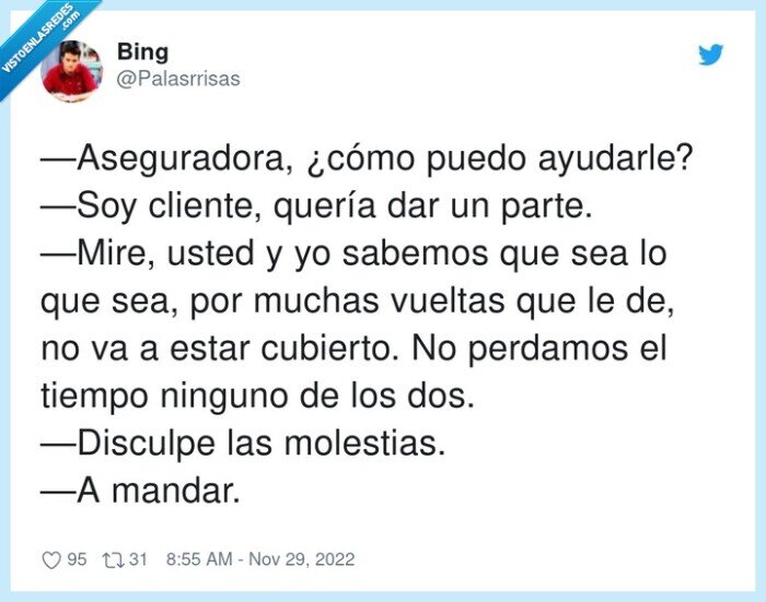 aseguradora,molestias,ayudarle,disculpe,cliente