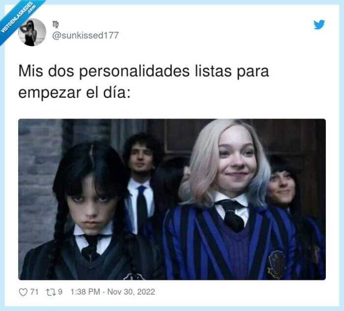 personalidades,empezar,miercoles,familia addams