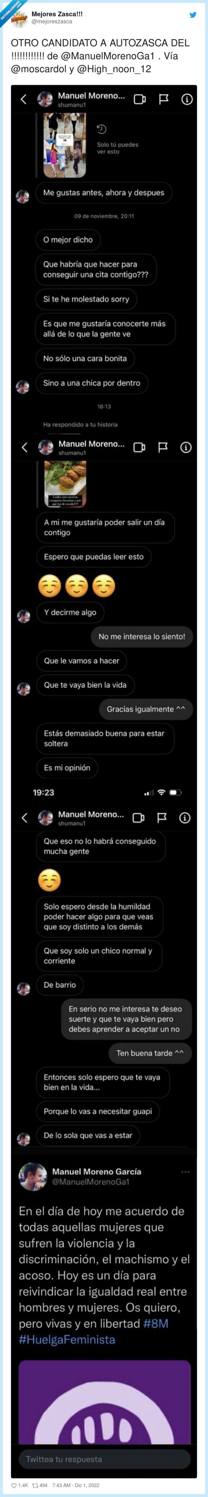 acoso,tonto,ligar,manuel moreno