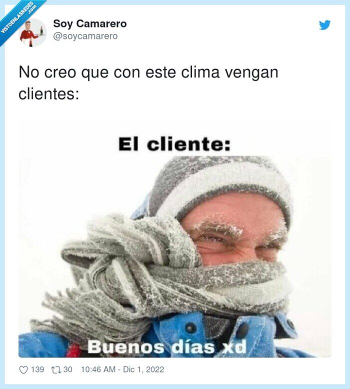 clientes,frio,clima,bar